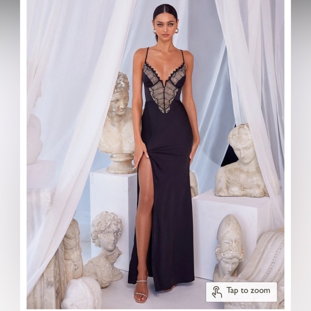 Black Greta Dress by Alamour The Label